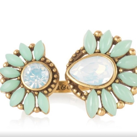 Stella & Dot Zinnia Split Stone Ring - Picture 3 of 6